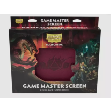 Arcane Tinmen Game Master Screen - Blood Red