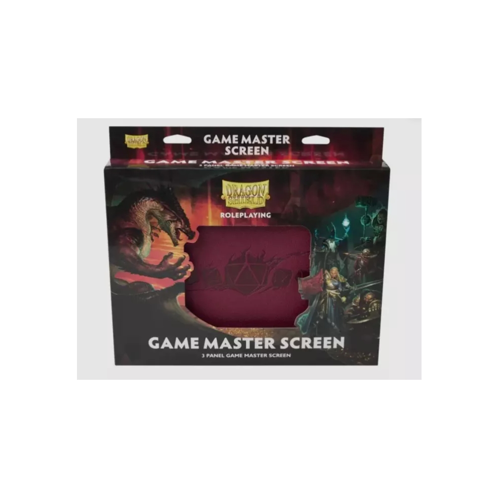 Arcane Tinmen Game Master Screen - Blood Red