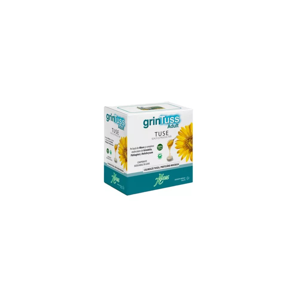 Aboca Grintuss Adult For Dry And Productive Cough, 20 Tabls