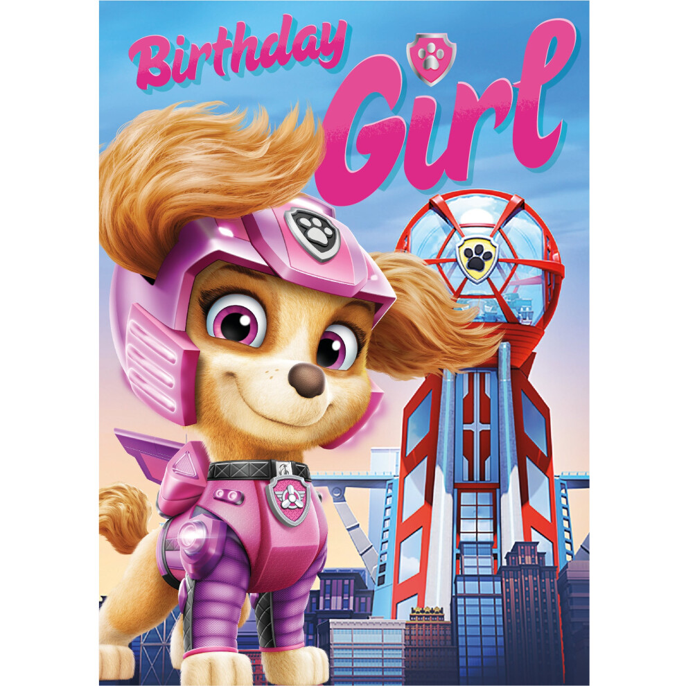 Paw Patrol 'Birthday Girl' Card