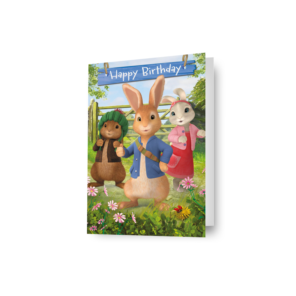 Peter Rabbit 'Happy Birthday' Card