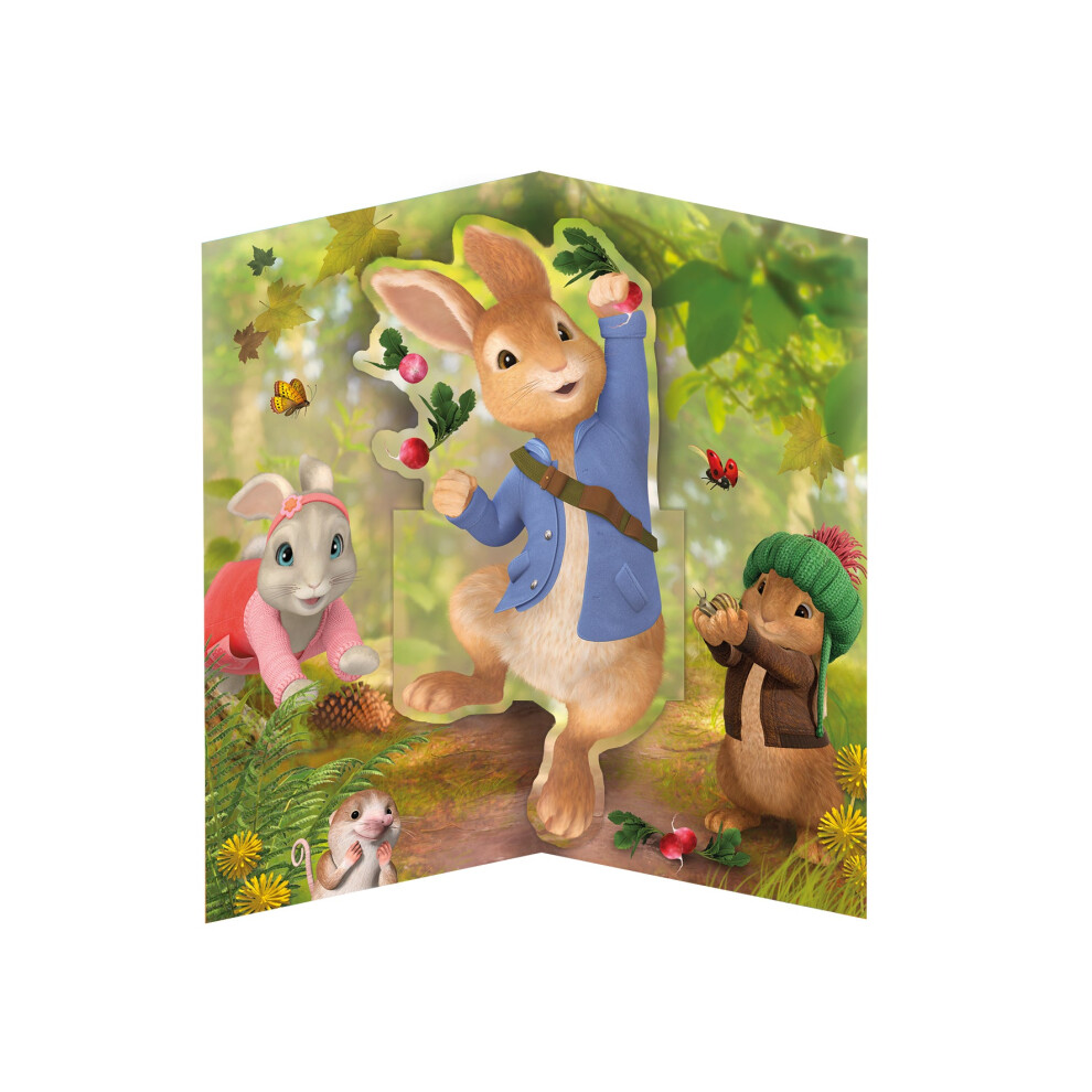 Peter Rabbit Pop-Up Birthday Card