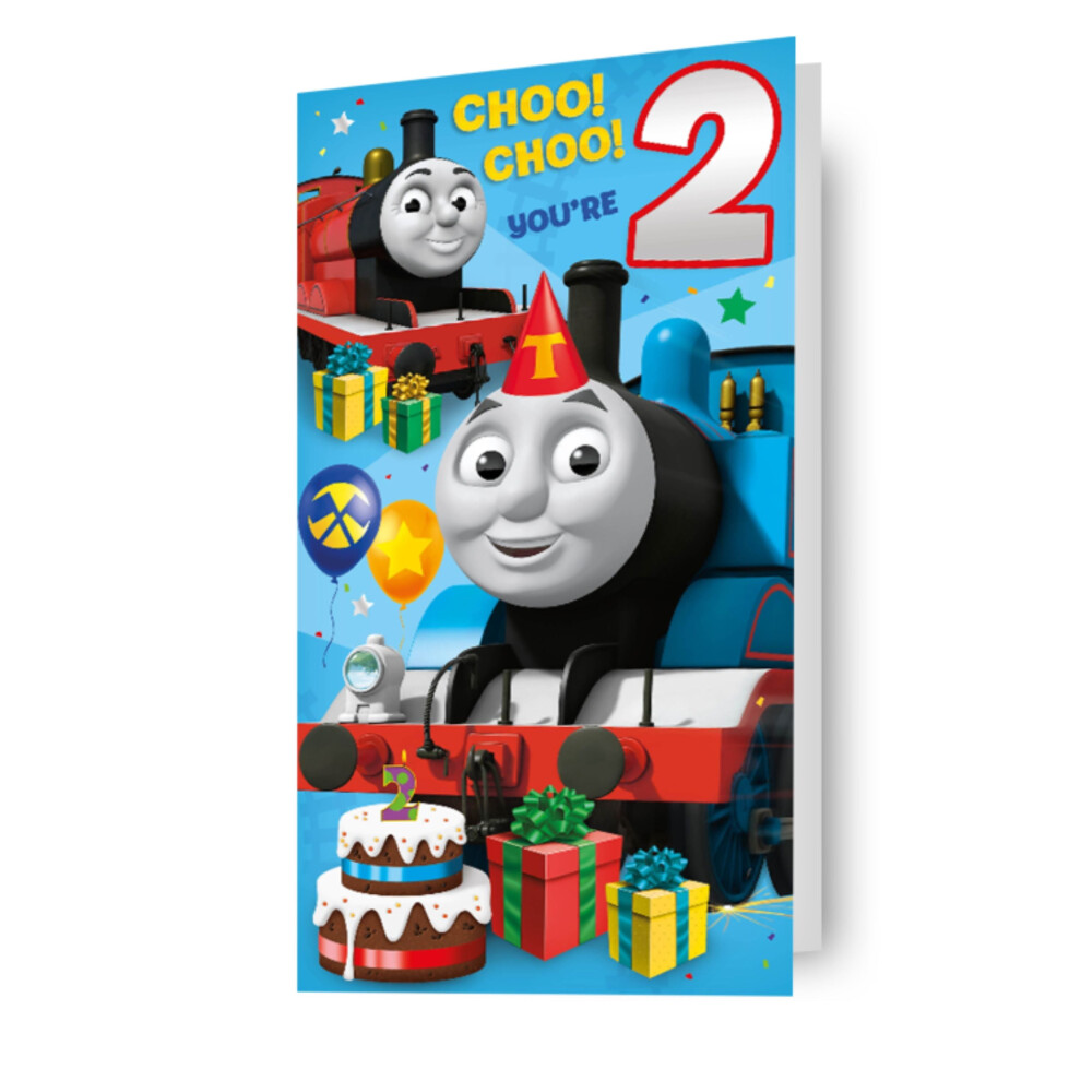 Thomas & Friends Age 2 Birthday Card