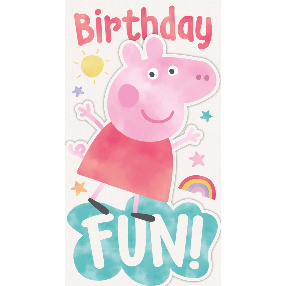 Peppa Pig 'Birthday Fun' Birthday Card