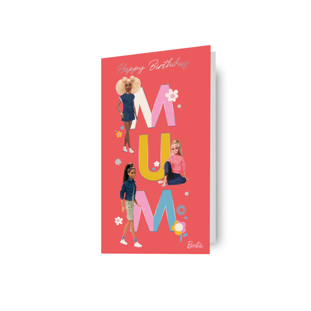 Barbie 'Mum' Birthday Card