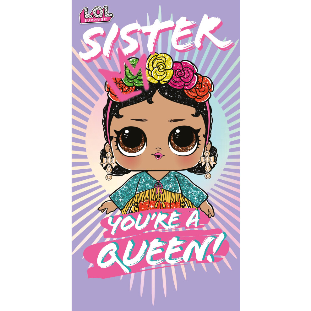 L.o.l. Surprise! Lol Surprise Sister Birthday Card