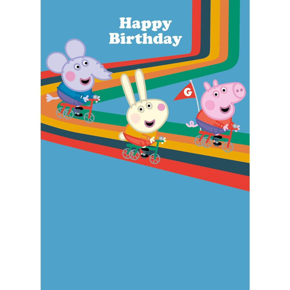 Peppa Pig Boy's Birthday Card