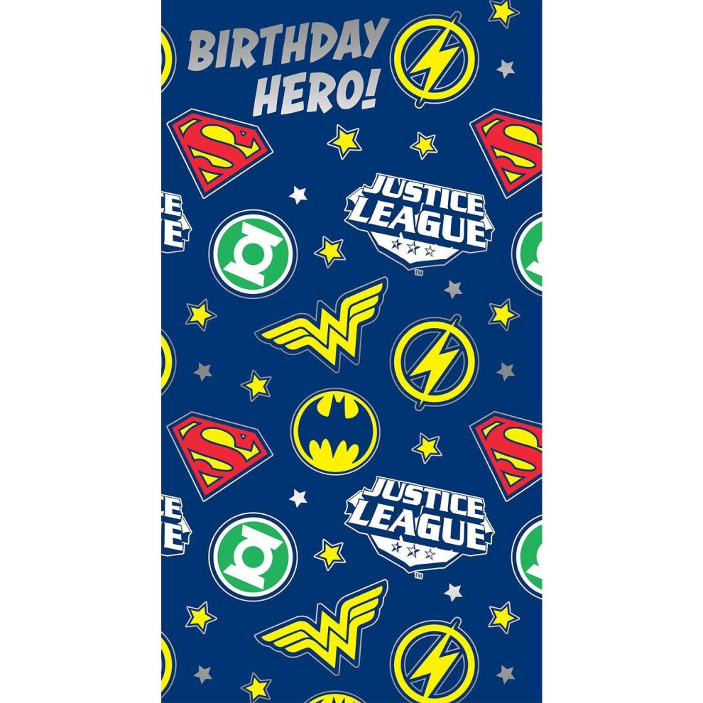 Justice League Birthday Card