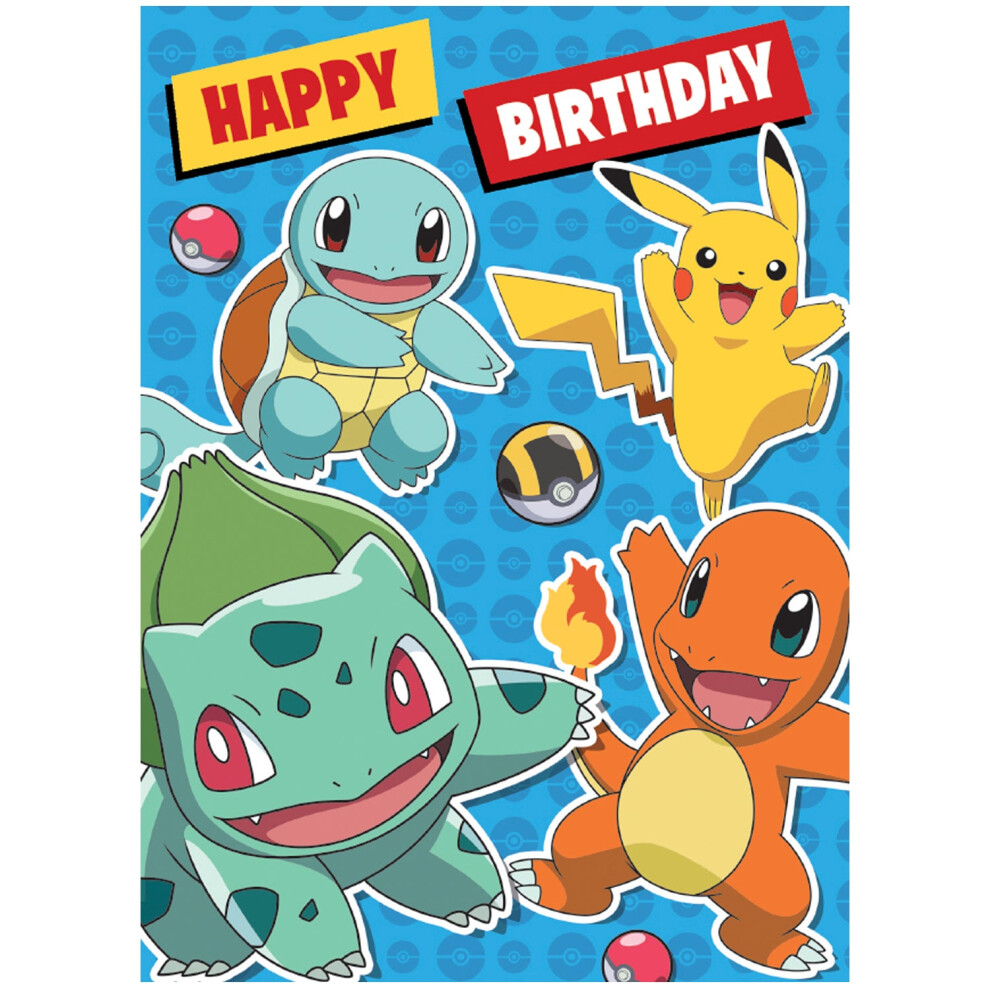 PokÃ©mon Blue Birthday Card