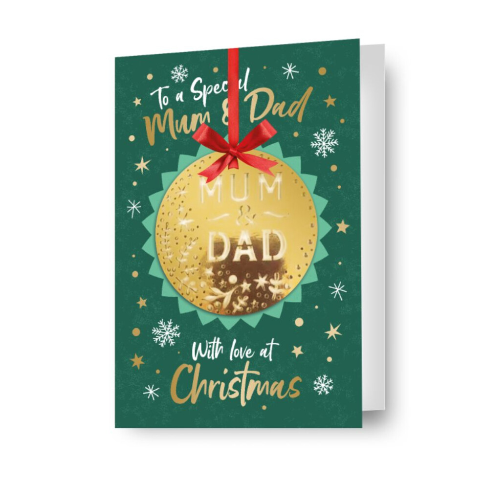 Danilo Promotions Non Licensed Mum & Dad Parents Christmas Card