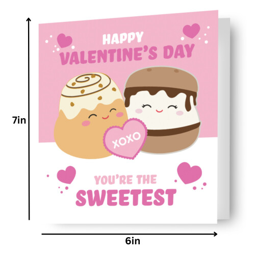 Squishmallows Squishmallows Generic Valentine's Day Card 2