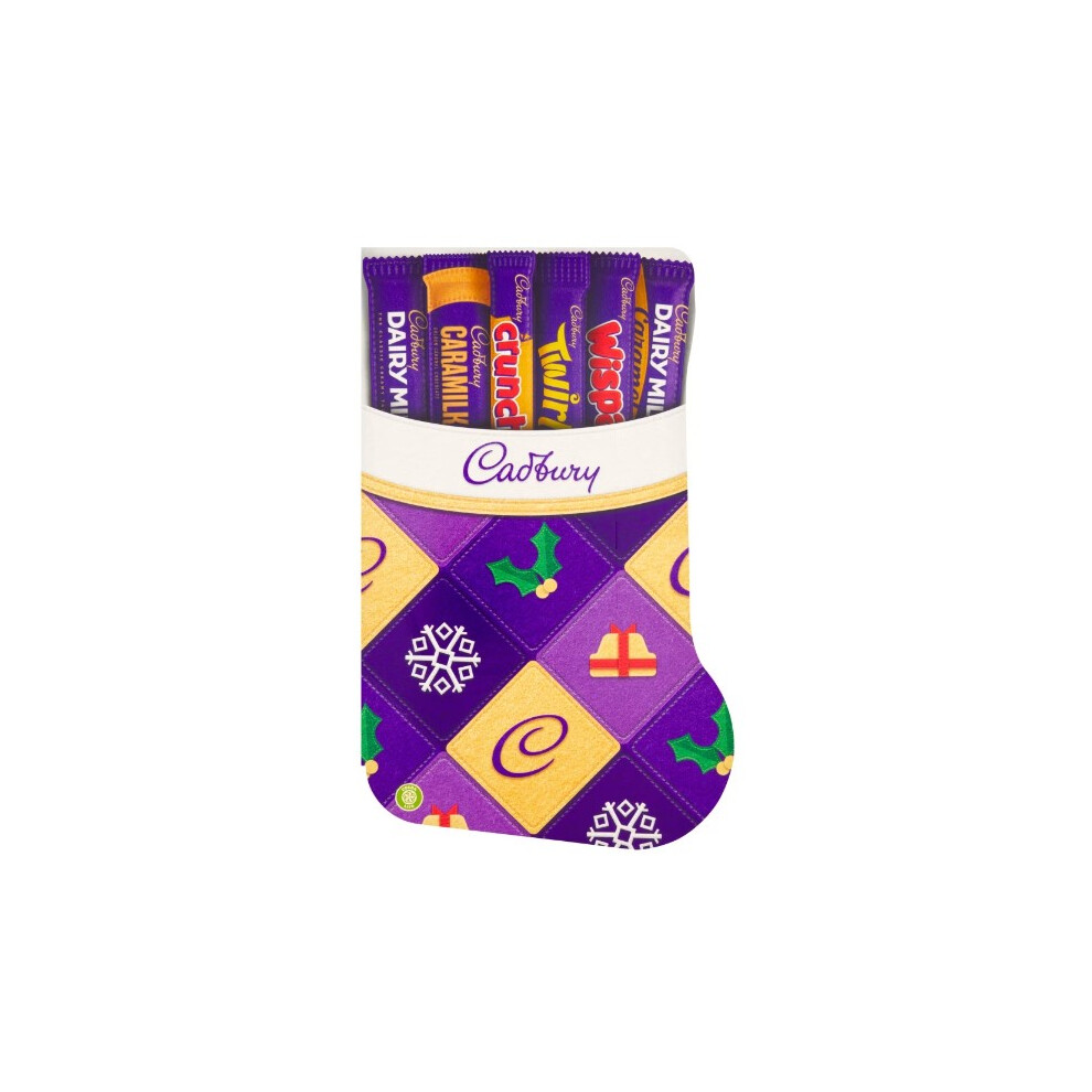 (Pack Of 4) Cadbury Chocolate Xmas Stocking Selection Box 170g