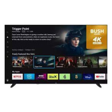 Bush 65UT24SB 65-Inch 4K UHD HDR LED TV with TiVo Freely, Dolby Vision Atmos, Voice Search