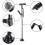 Telescopic Collapsible Folding Cane Led Trusty Walking Cane with Alarm for Elder 2