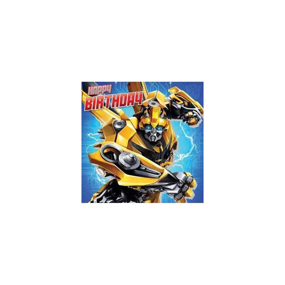 Transformers The Last Knight Birthday Card