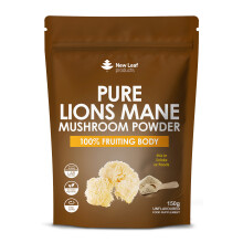 Lions Mane Powder - Potent 3000mg Mushroom Powder - 100% Fruiting Body