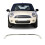 Mini Cooper / One 2011-2014 Front Bumper Upper Grille Chrome Trim Fits Aero Too 2