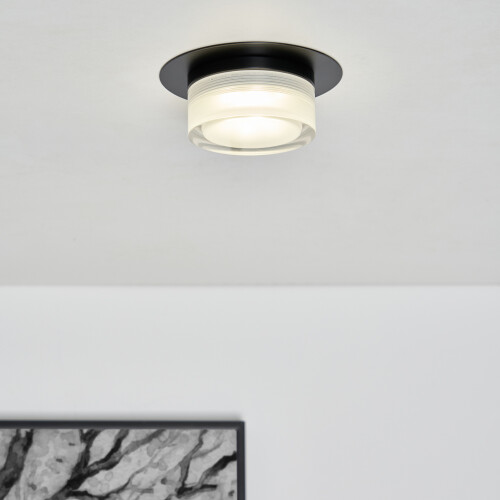 (1 Light) Litecraft Bolton Bathroom Spotlight - Matte Black 2