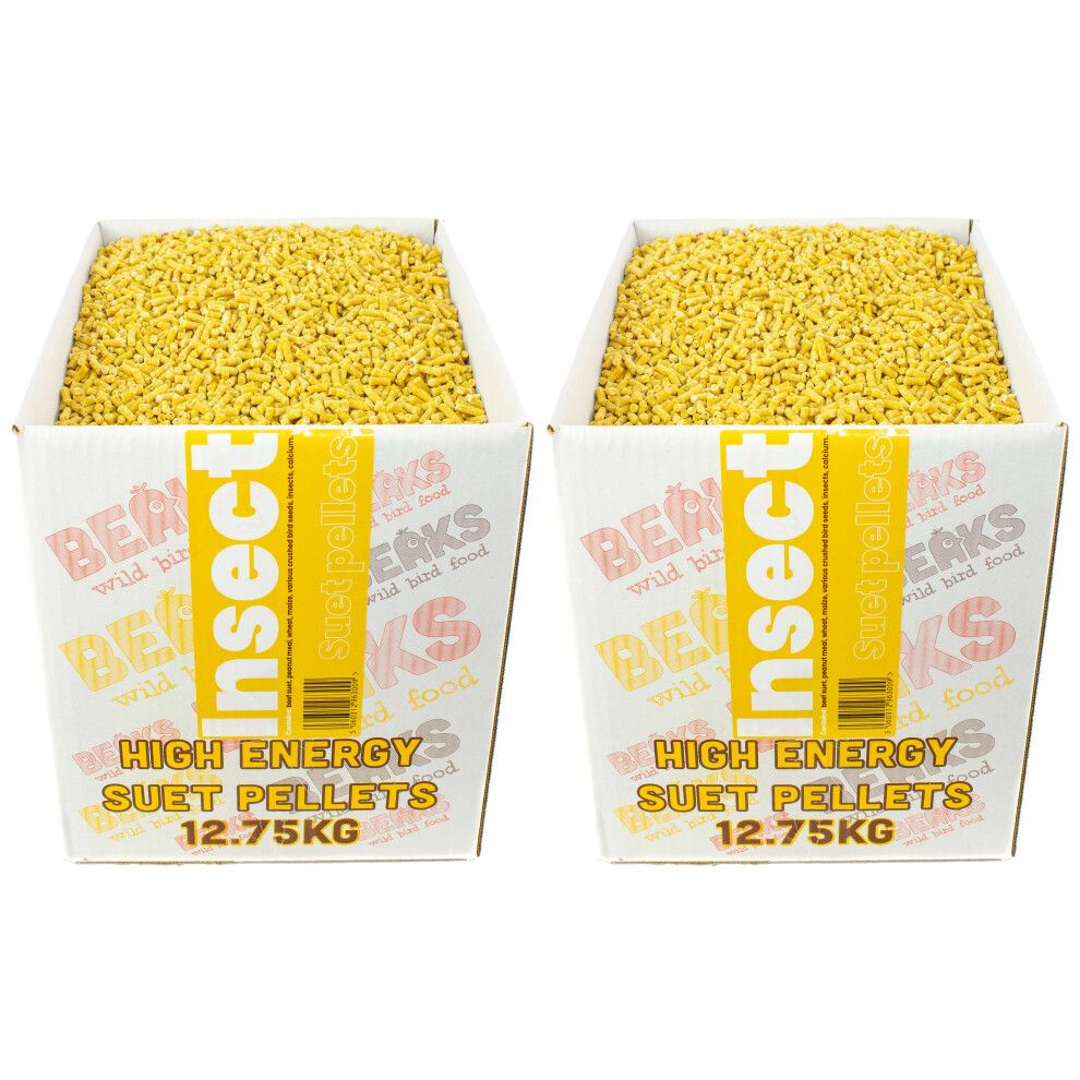 INSECT suet feed pellets for wild garden birds 25g with free pp