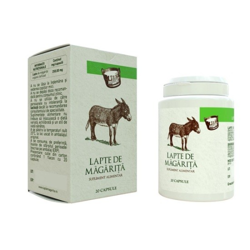 Donkey Milk for Adults, 20 Caps