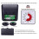 (Black) Visual Analog Timer, Silent Countdown Timer, Time Management Tool For Kids And Adults (red) 5