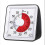 (Black) Visual Analog Timer, Silent Countdown Timer, Time Management Tool For Kids And Adults (red) 1