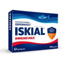 Iskial Max, dla dzieci powyżej 6 lat i dorosłych, 120 kapsułek