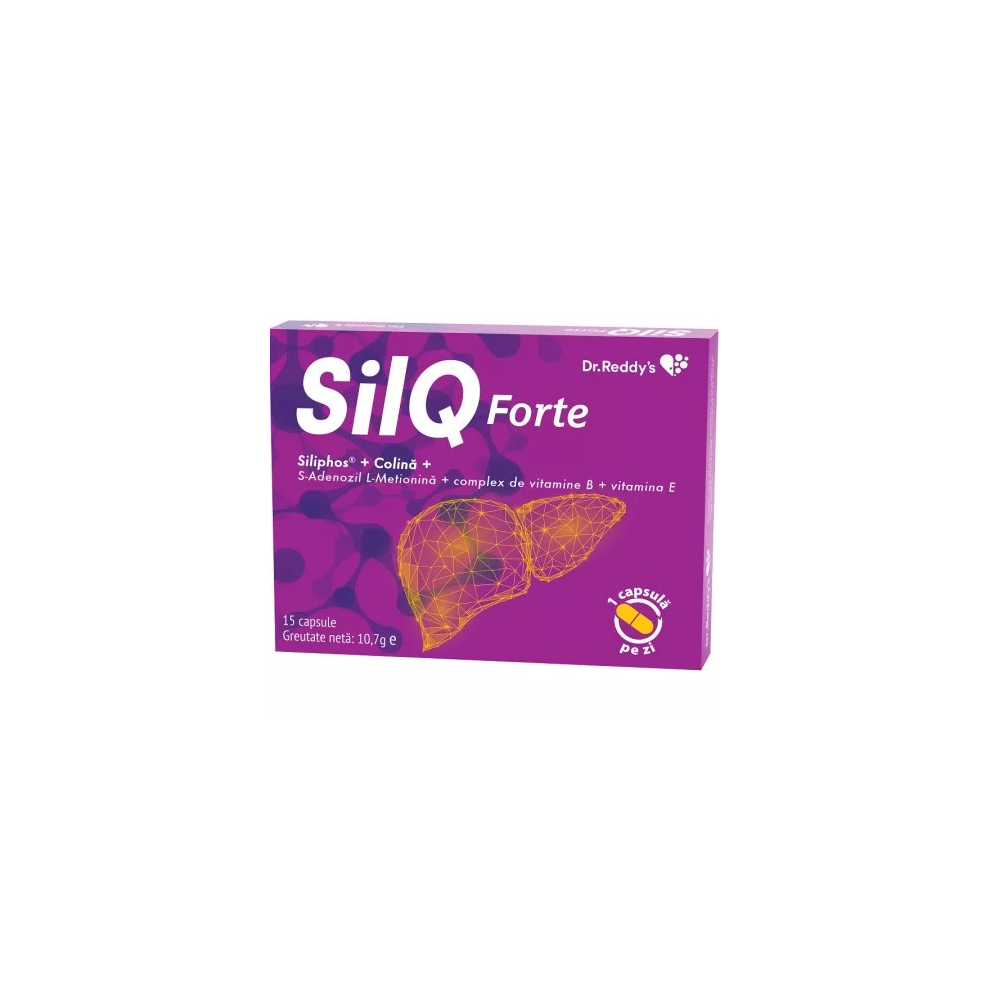 Dr Reddys Silq Forte, 15 Caps Regeneration Liver Cells