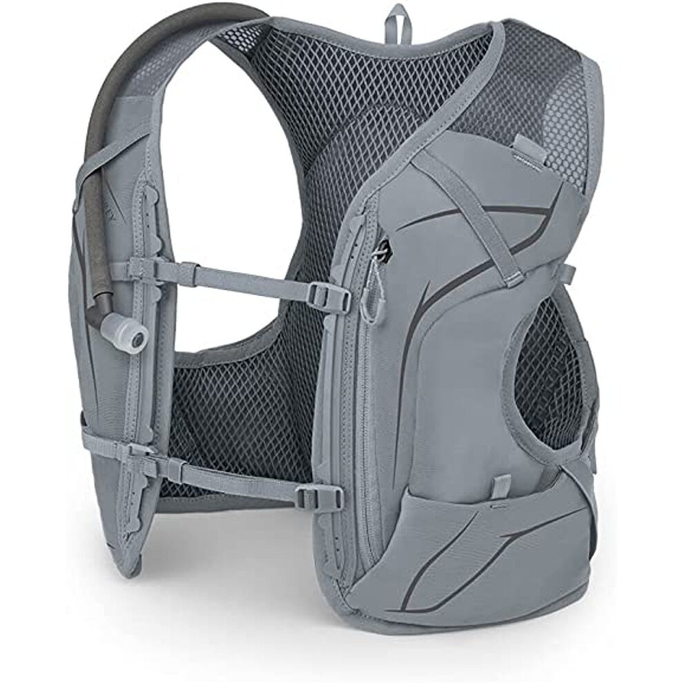 (L) OSP Osprey Dyna 1.5 Womens Hydration Vest w/ Hydraulics Reservoir - Slate Grey