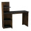 URBN Living (Rustic Brown-Black) 4 Tier Computer Desk Workstation Shelves Home Office Study Writing Table 3