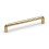 (128mm Handle	) Brass Gold Cupboard Handles Grooved 128mm & 192mm 1