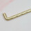 (128mm Handle	) Brass Gold Cupboard Handles Grooved 128mm & 192mm 5