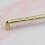 (192mm Handle	) Brass Gold Cupboard Handles Grooved 128mm & 192mm 5
