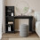 URBN Living (Black) 4 Tier Computer Desk Workstation Shelves Home Office Study Writing Table 4