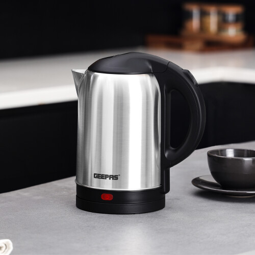 GEEPAS Geepas 2 Slice Bread Toaster & 1.8L Electric Kettle Kitchen Combo Set 1
