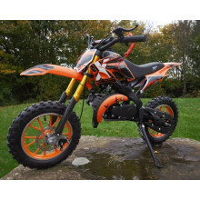 50cc Mini Dirt Motorbike Motocross Champion Scrambler ORANGE Petrol