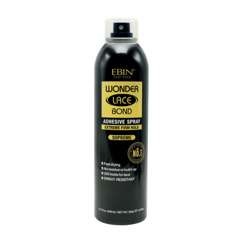 Ebin Wonder Lace Bond Wig Adhesive Spray - Supreme 420 ml