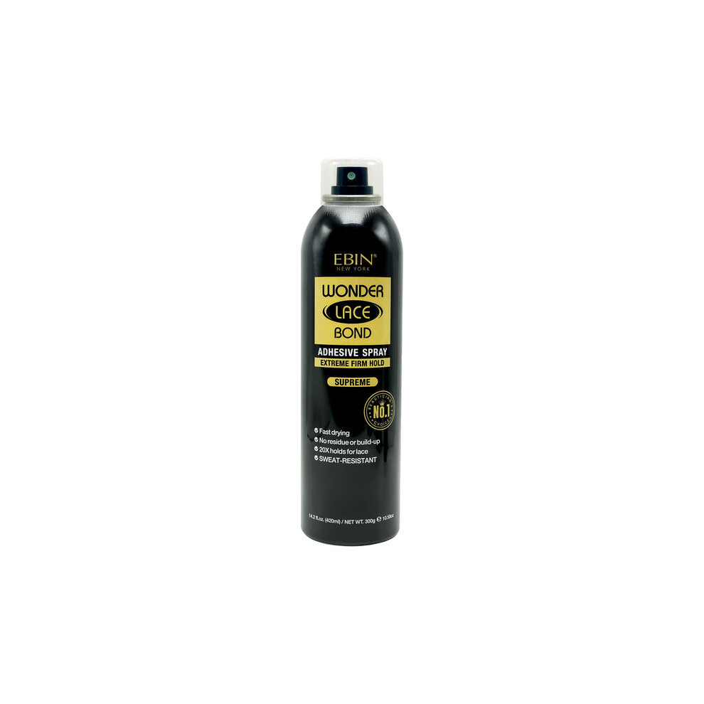 Ebin Wonder Lace Bond Wig Adhesive Spray - Supreme 420 Ml