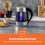 GEEPAS Geepas 2 Slice Bread Toaster & 1.7L Illuminating Electric Kettle Set 2