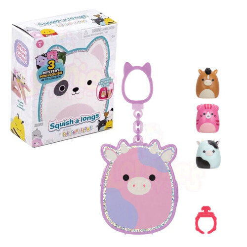 Squishmallows Squishmallows: Squish-a-longs - Clip-a-longs - Blind Pack Series 1