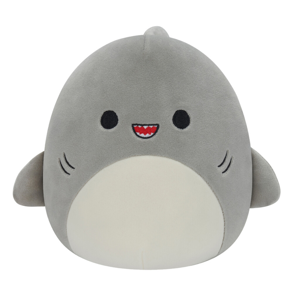 Squishmallows Gordon The Shark 7.5" Plush Soft Toy Sqcr07423 Grey