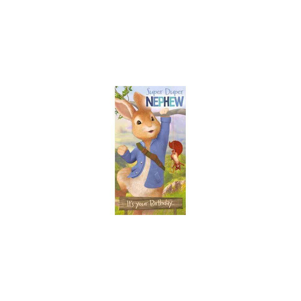 Peter Rabbit Nephew Birthday Card