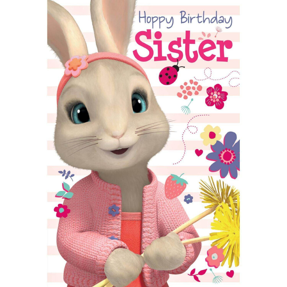 Peter Rabbit 'Sister' Birthday Card