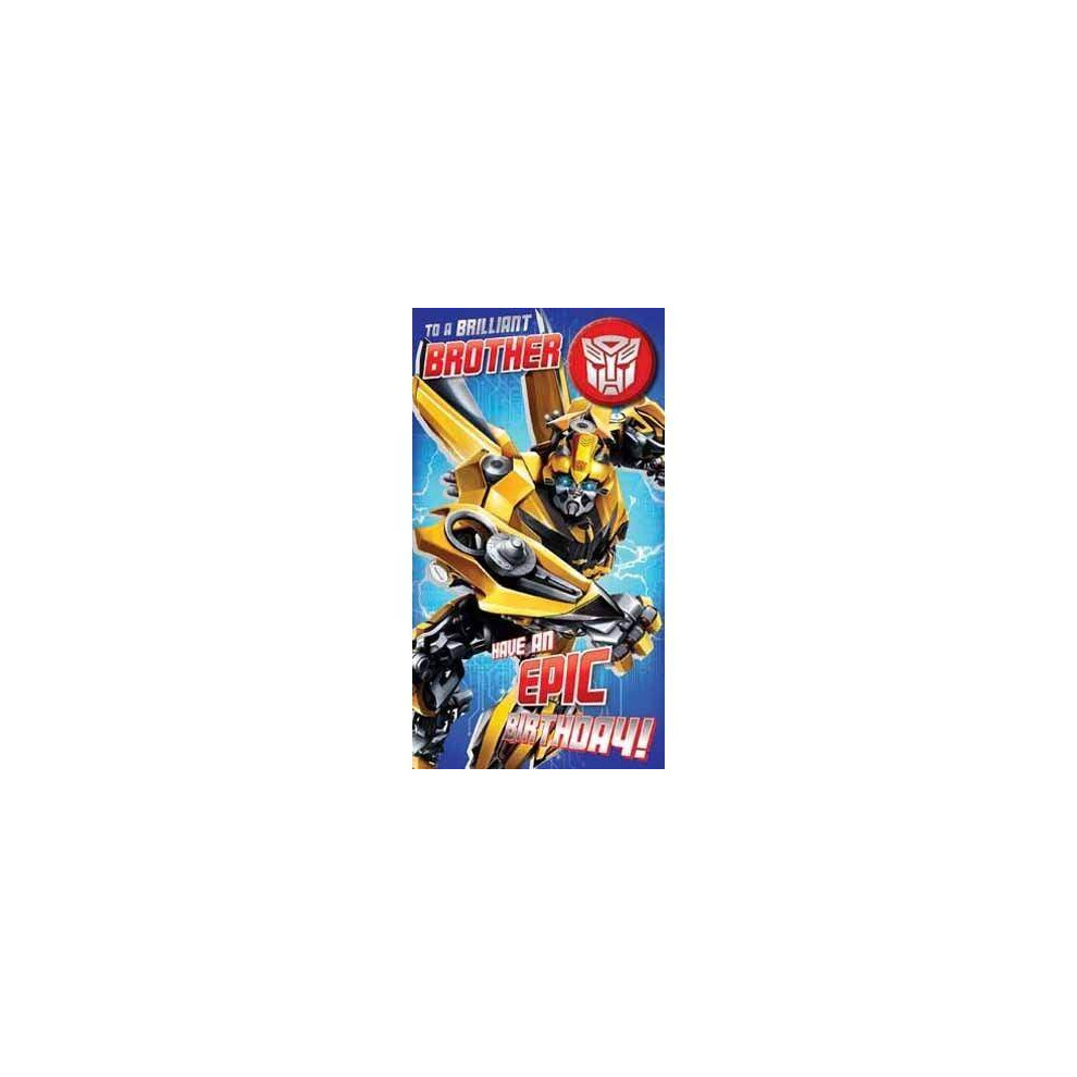 Transformers The Last Knight Brother Badged Card