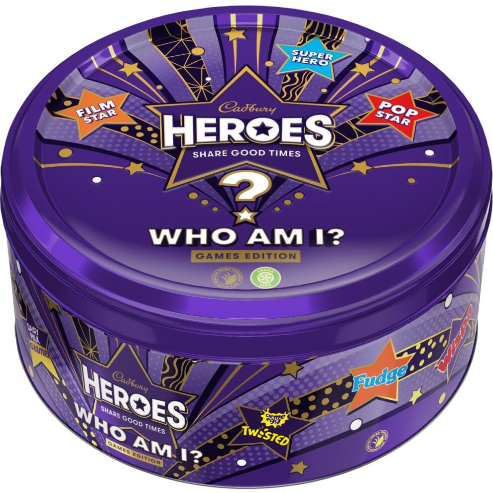 (Pack Of 1) Cadbury Heroes Tin 750G Twisty Treat