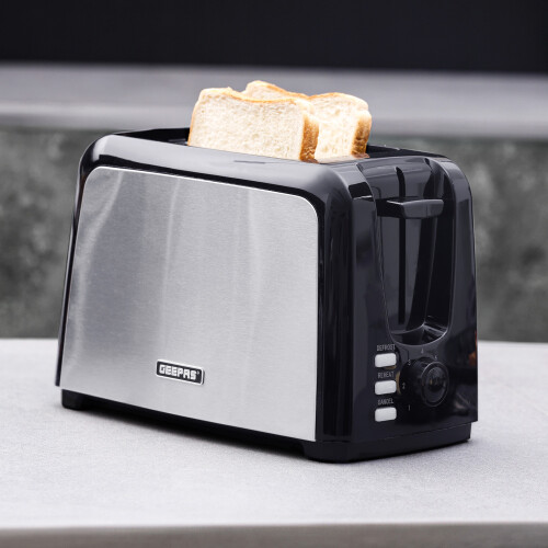 GEEPAS Geepas 2 Slice Bread Toaster & 1.7L Electric Kettle Kitchen Combo Set 2