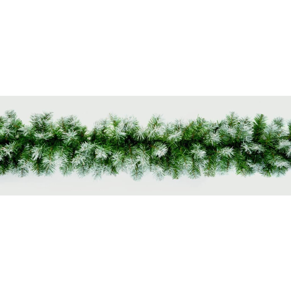 Premier - Snow Tips Garland - 2.7m