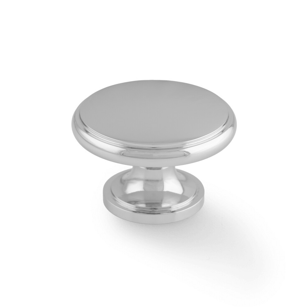 38Mm Polished Chrome Cabinet Knob Round Handle 5056767301992