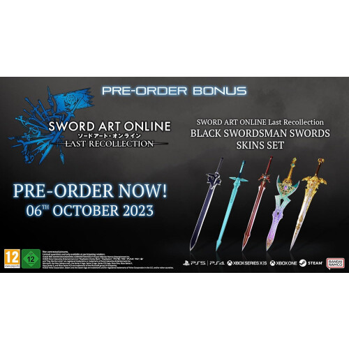 Bandai Sword Art Online Last Recollection PS4 Game 1