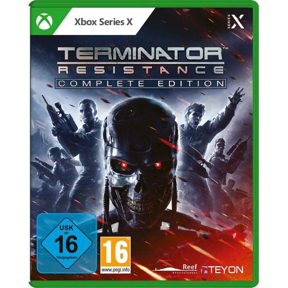 Terminator Resistance Complete Edition German Box Xbox Sx Game 5060941716137